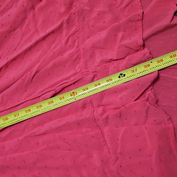 Torrid Pink Midi Sundress V-Neck Short Sleeve - Picture 7 of 11